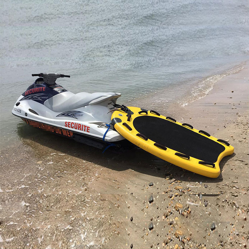 Inflatable Floating Mat Good Quality Rescue Board Lifeguard Inflatable , Surfing Body Board Inflatable Jet Ski Rescue Sled