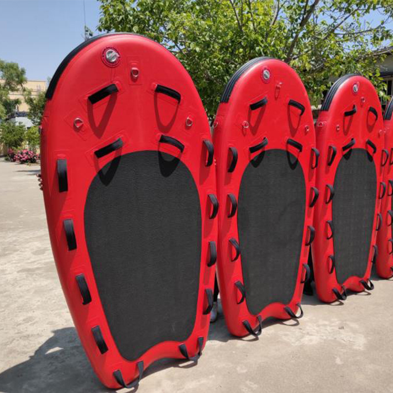 Inflatable Floating Mat Good Quality Rescue Board Lifeguard Inflatable , Surfing Body Board Inflatable Jet Ski Rescue Sled