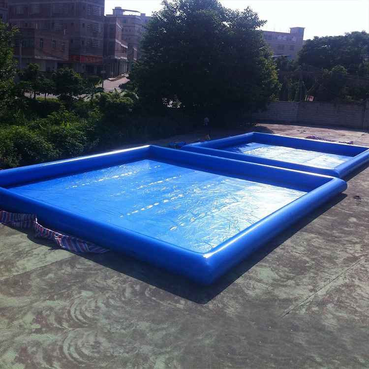 Kids inflatable deep square swimming pool