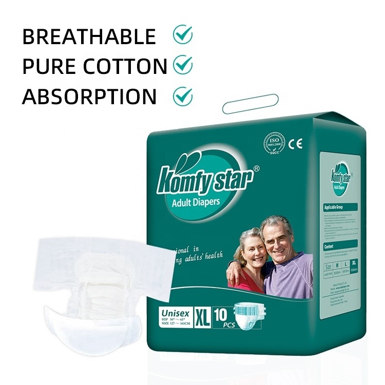 Factory Wholesale Adult Diapers For Elderly People Women Large Couche Adulte Jetable abdl Adult diaper