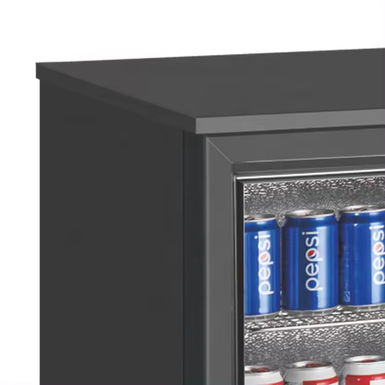 Under Counter Mini Fridge Glass Door Back Bar Cooler Bar Fridge Beverage Cooler