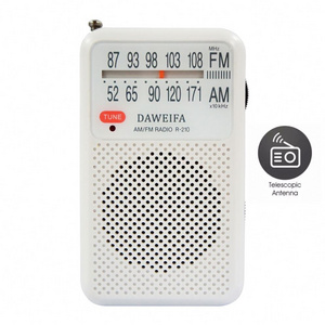 Factory price Long Lasting Battery Operated World Pocket  Radio Portable AM FM Radio Receiver For Sale