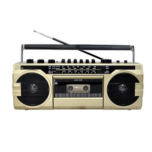 Factory price 2024 Retro Style 3 Band Tap Recorder Reproductor De Cassette Player With Usb Sd Slot Mp3 Radio