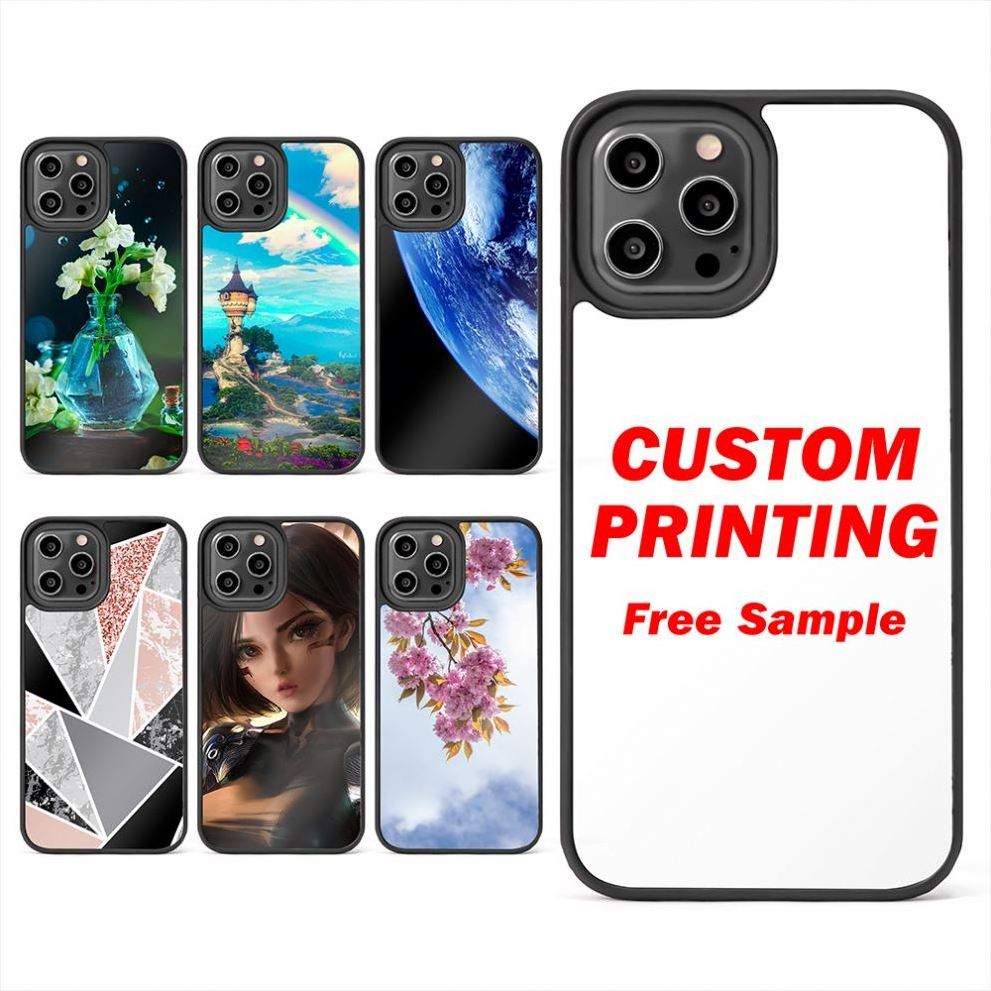 Custom high quality blank aluminum alloy metal phone case for sublimation 2d tempered glass sublimation phone case For Iphone 15