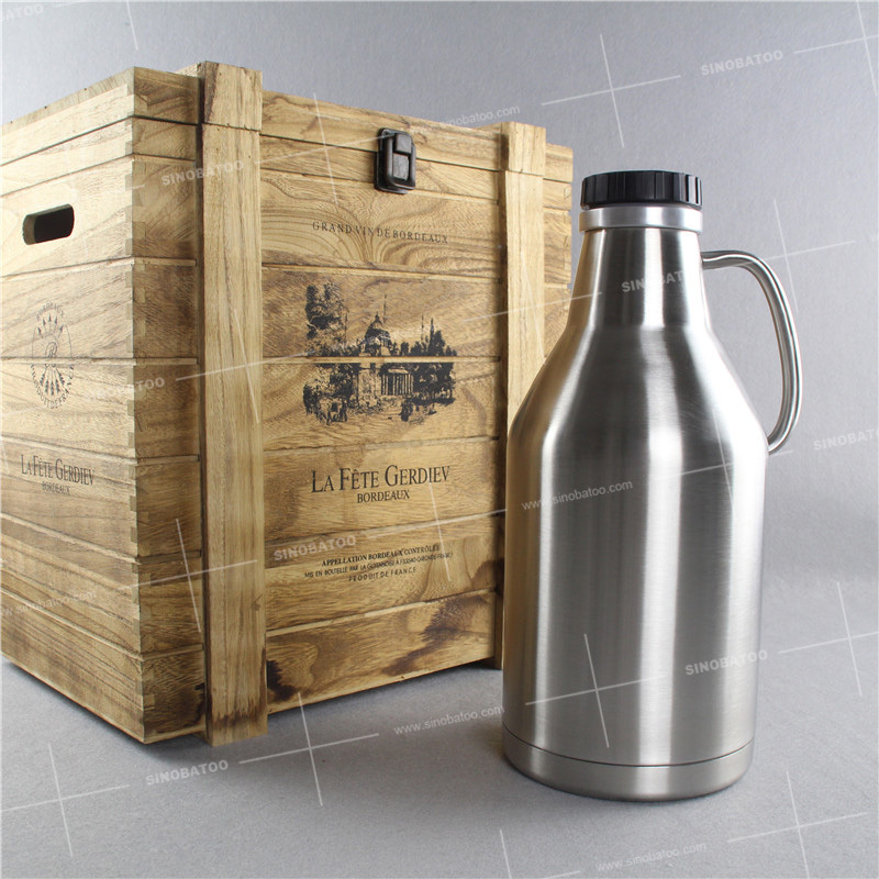 stainless steel 304 water bottle 2 litre for home use