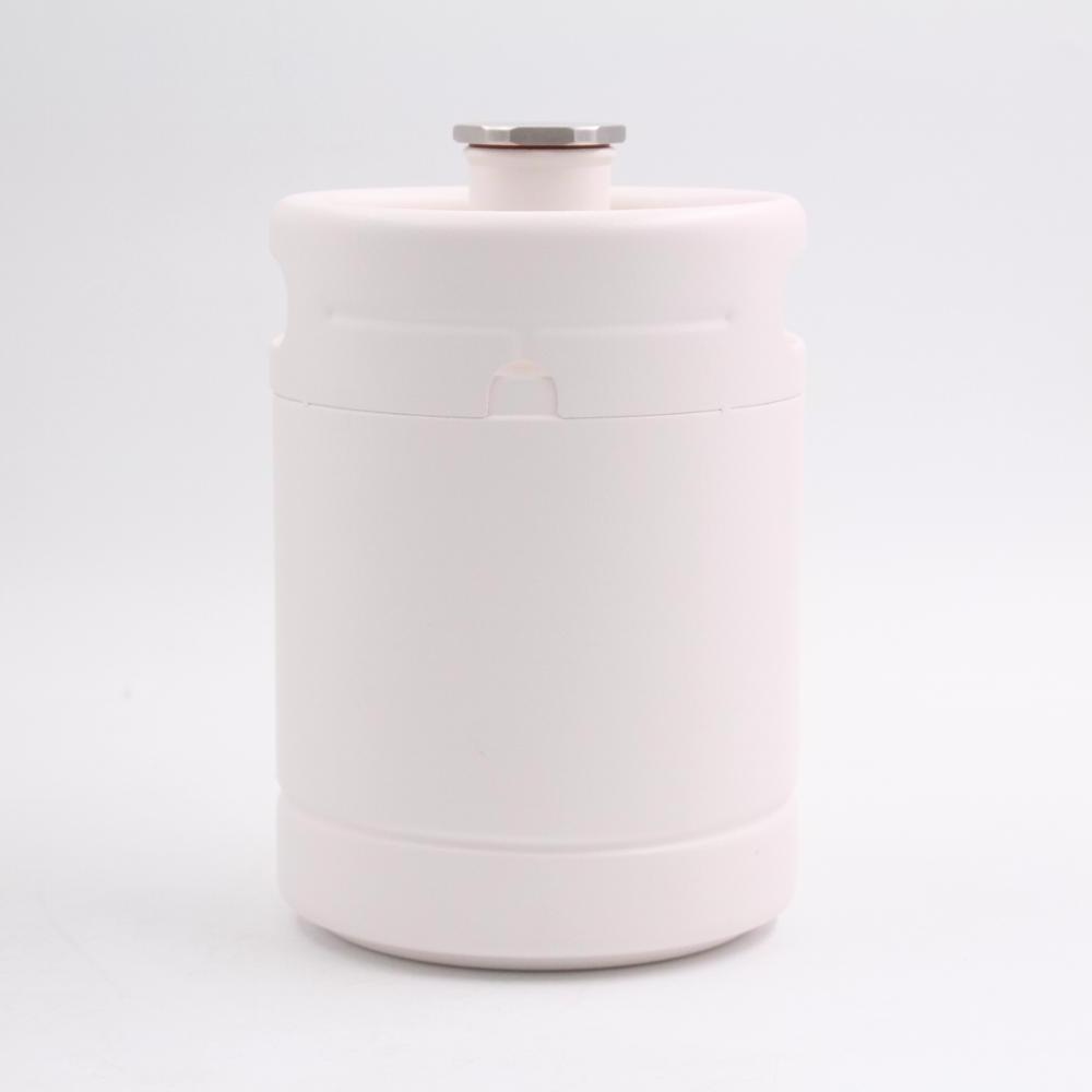 2l stainless steel mini barril beer portable single wall ss mini keg