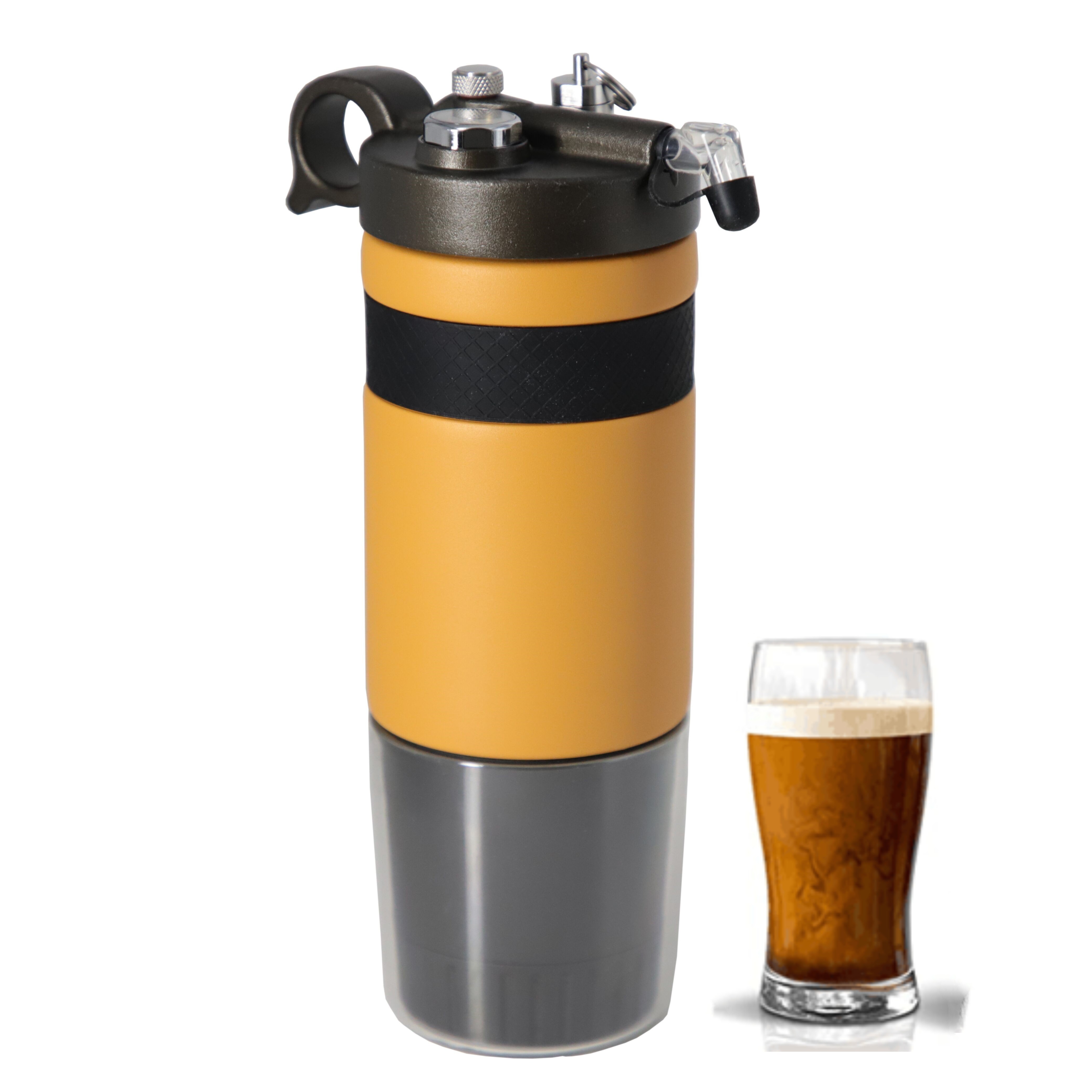 Wholesale 480ml Outdoor Vacuum Insulated Design Nitro Cold Brew Coffee Cup