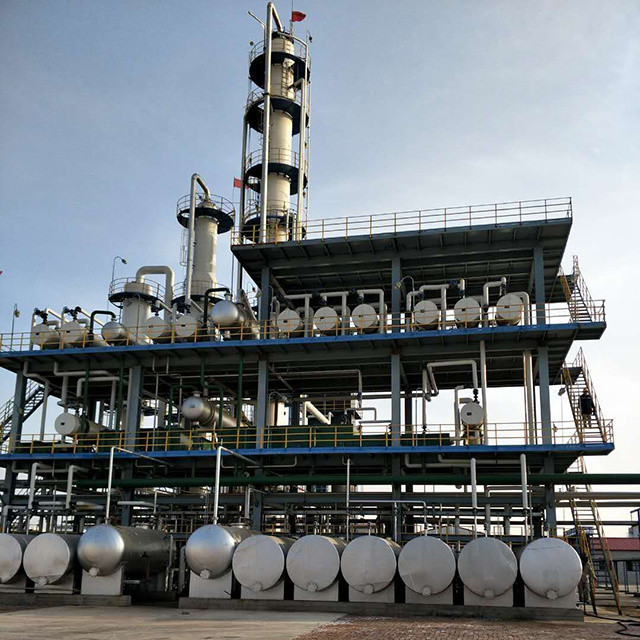 Continuous small scale mini crude oil petroleum refinery for sale