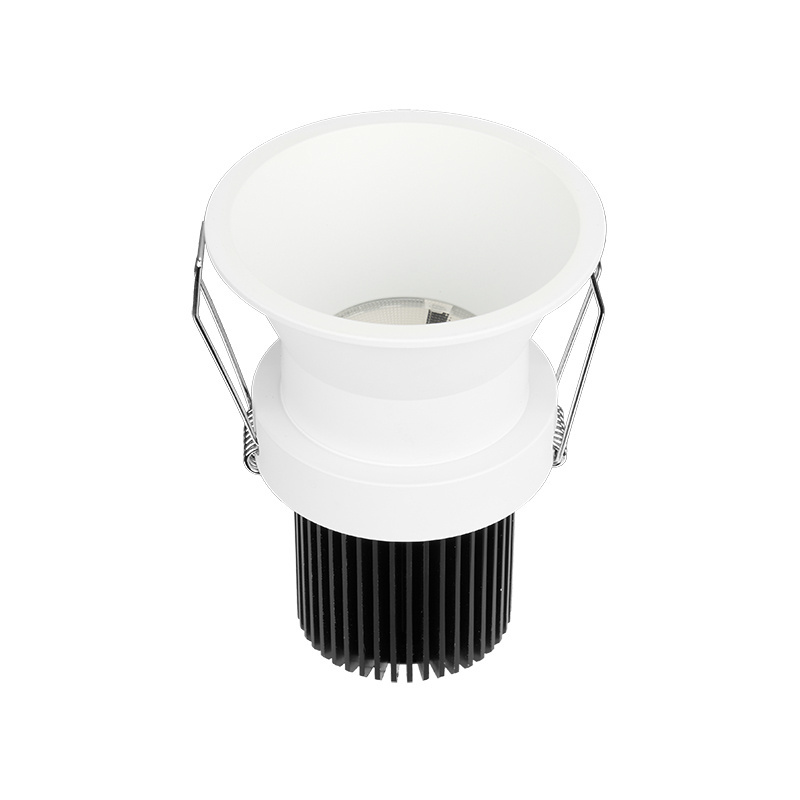 European New Style Fixture CCT Dimmable 75mm Cutout Aluminum Down Lights Led Recessed 9w Downlights For Indoor