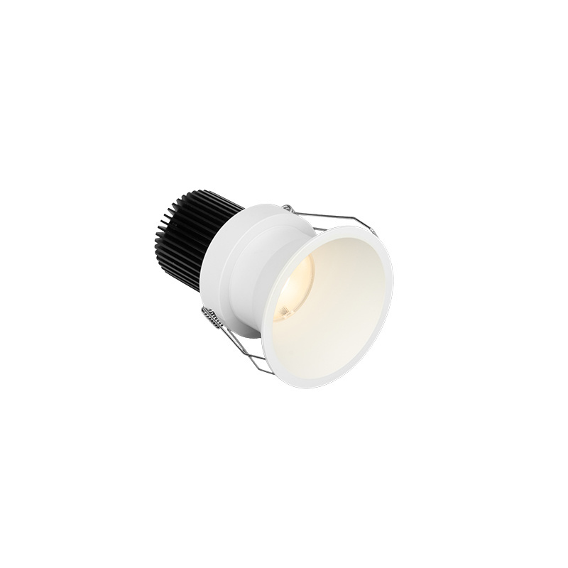 European New Style Fixture CCT Dimmable 75mm Cutout Aluminum Down Lights Led Recessed 9w Downlights For Indoor