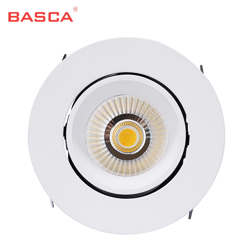 European style aluminum 13W spot lights led ceiling downlight High Lumen Dimmable Cob Led Ceiling Recessed Light