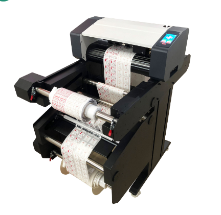 Automatic sheet feed label cutter A3 size  roll to roll label cutter