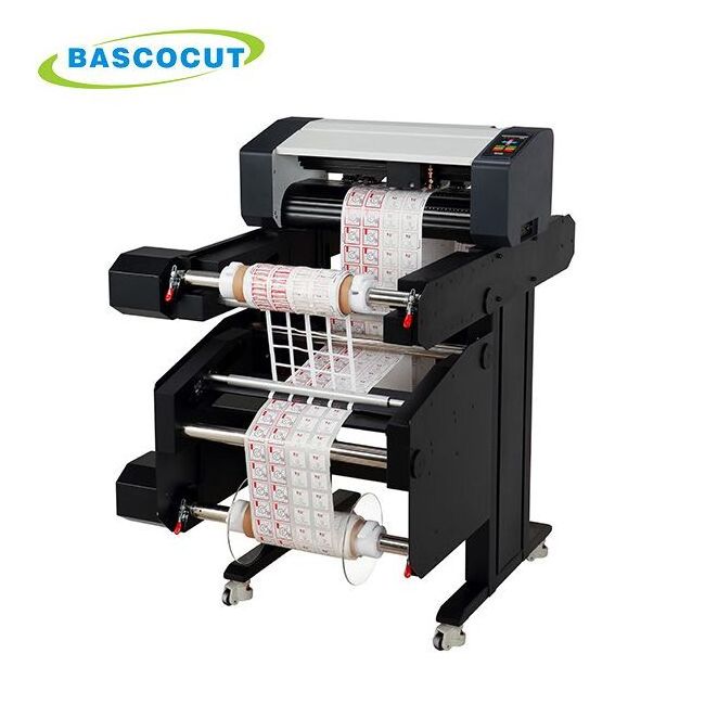 Automatic sheet feed label cutter A3 size  roll to roll label cutter