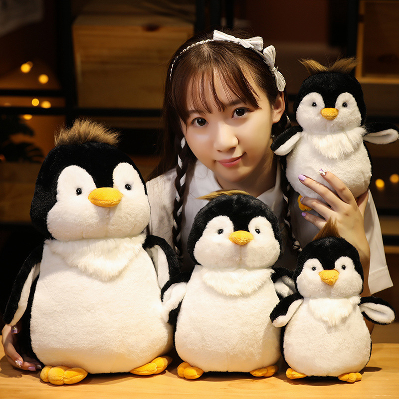 Kawaii Soft Penguin Stuffed Toys for Children's Day Birthday Gift Decoration Baby Sleeping Pillow Plush Dolls