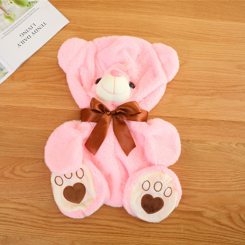 CE certified 35CM 50CM 65CM Unfilled Soft Toy Brown White Pink Unstuffed Teddy Bear Toys Plush Skin