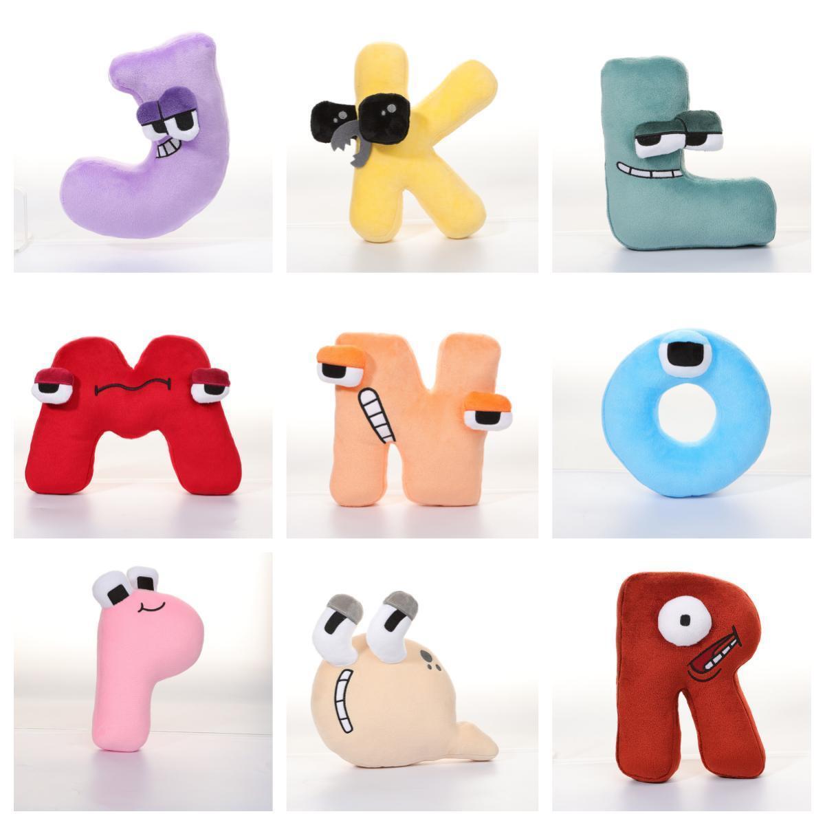 Factory Wholesale Early Education Doll Cute Soft 20cm Alphabet Lore Letter Plush Toys