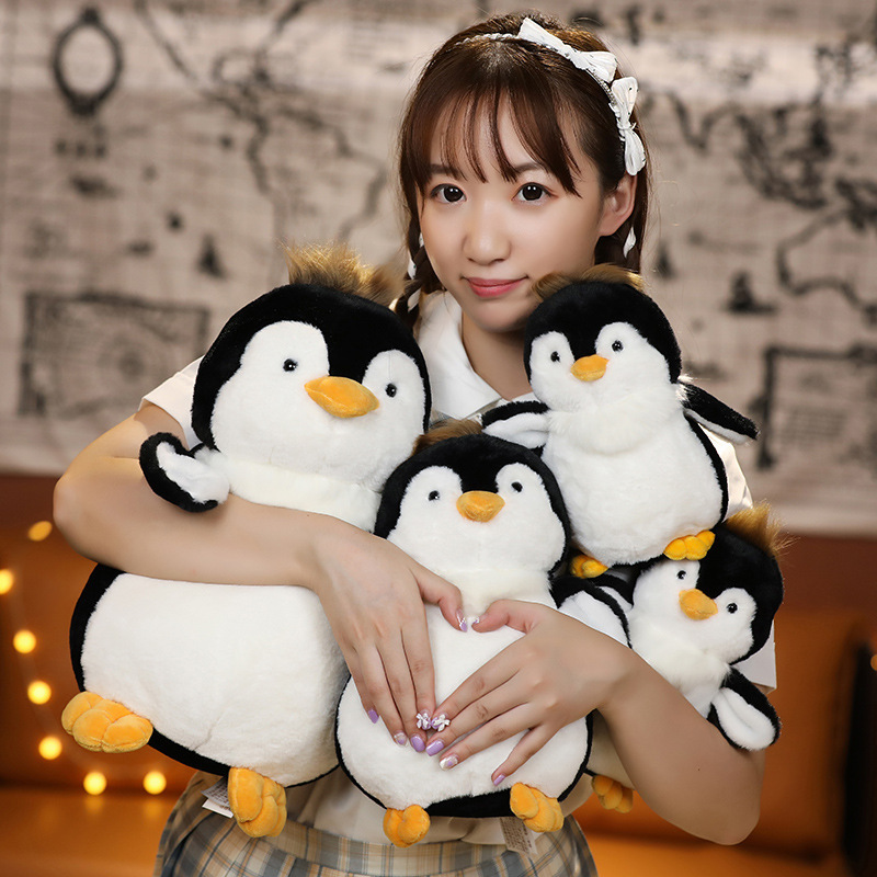 Kawaii Soft Penguin Stuffed Toys for Children's Day Birthday Gift Decoration Baby Sleeping Pillow Plush Dolls