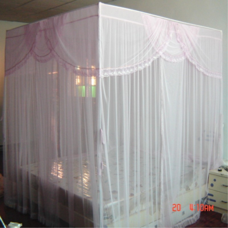 Adult Rectangular Hanging mosquito net with frame