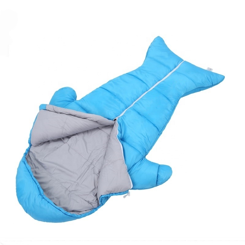 OEM Logo and Size Kids Sleeping Bag Waterproof Polyester Outdoor Camping Gear Portable Thermal Animal Sleeping Bag For Kids