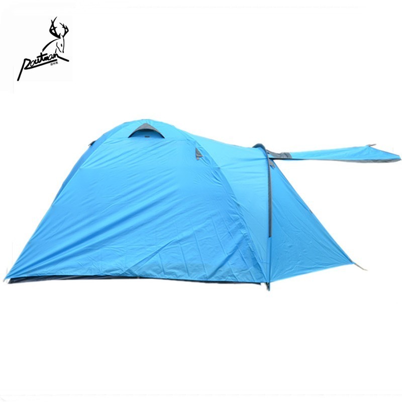 RT-402 ROUTMAN Wholesale 3-4 person outdoor large family camping tent for travel