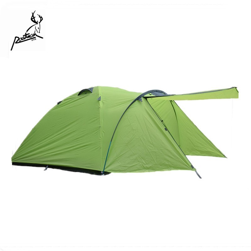 RT-402 ROUTMAN Wholesale 3-4 person outdoor large family camping tent for travel