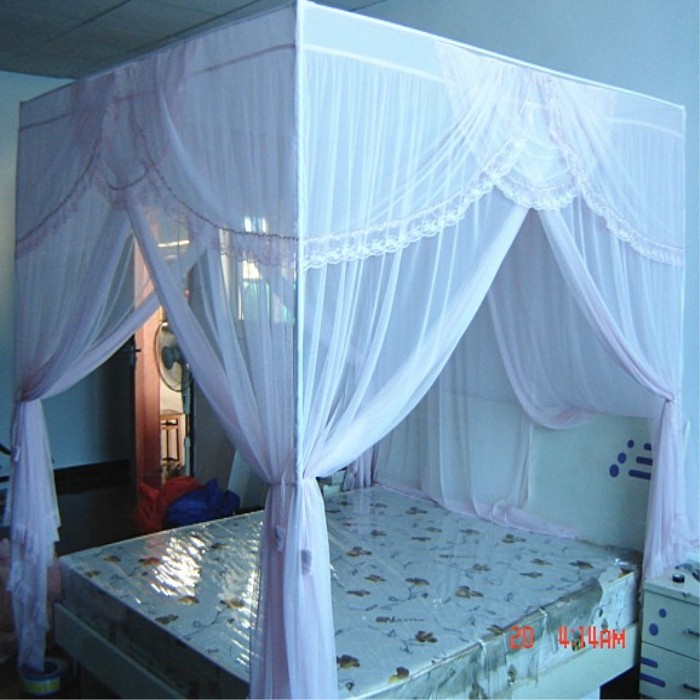 Adult Rectangular Hanging mosquito net with frame