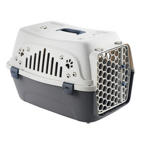 Source Supplies Portable Airline Travel Outdoor Pet Cat Dog Hard-Sided Plastic Carrier for Puppy Dogs Cats Pets