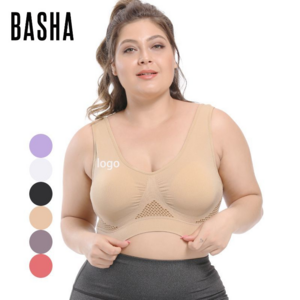 Plus Size Wholesale Women Seamless bra Activewear Perfect Aire Cooling Mesh Seamless Sexy Fitness Gym Sports Bra