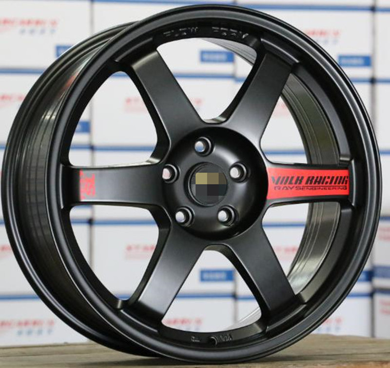 Universal 4 Hole 5 Hole 114.3 4x100 Pcd 5x114.3 Pcd 15 Inch Alloy Aluminum Sport Passenger Car Wheel Rim