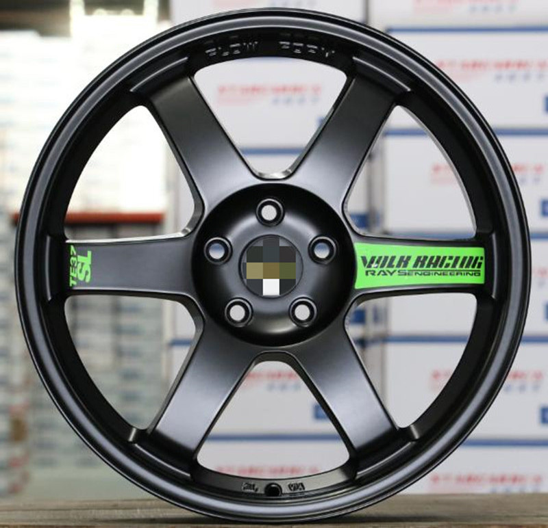 Universal 4 Hole 5 Hole 114.3 4x100 Pcd 5x114.3 Pcd 15 Inch Alloy Aluminum Sport Passenger Car Wheel Rim