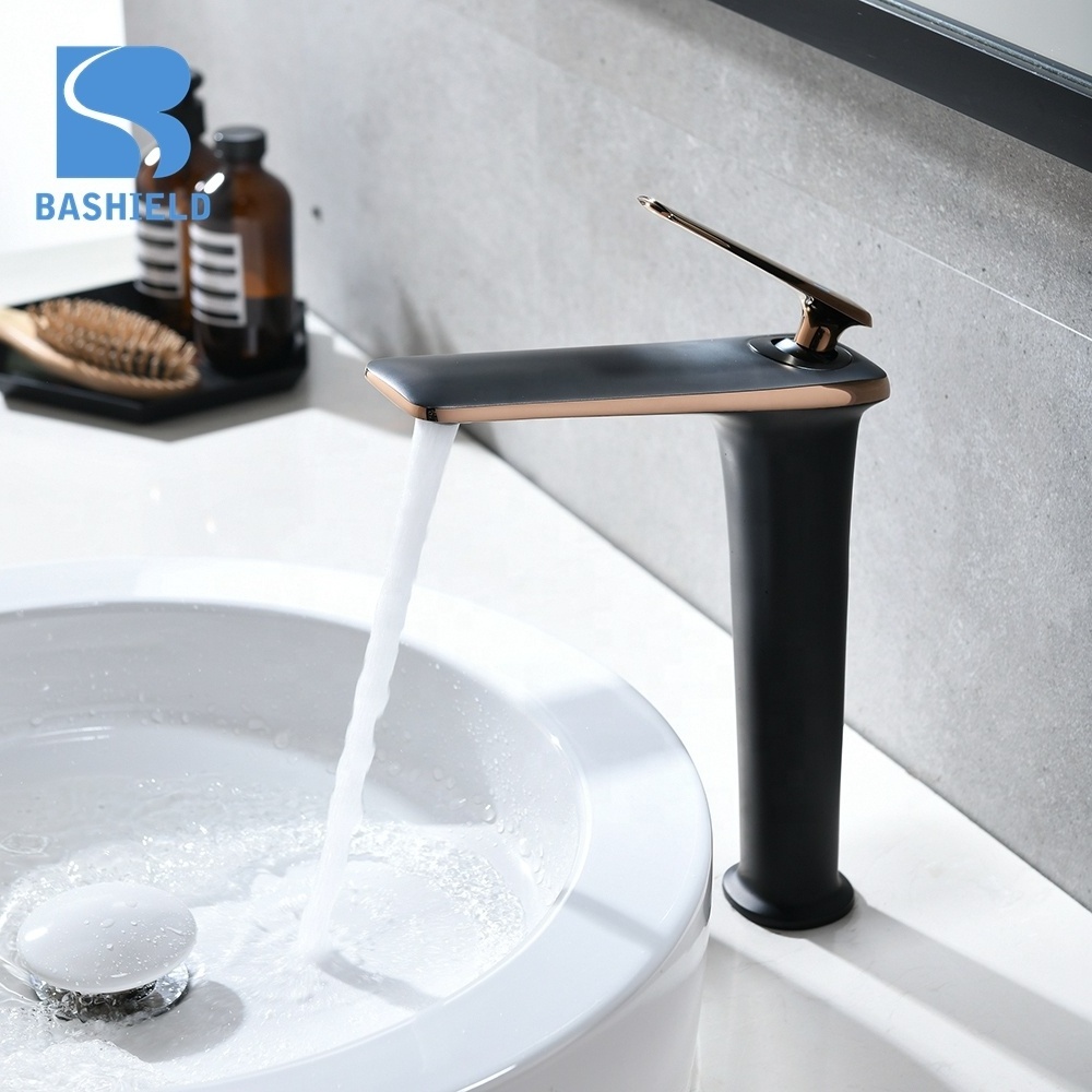 Household Basin Faucet Washbasin Bathroom Basin Faucet White Basin Mixer Faucet