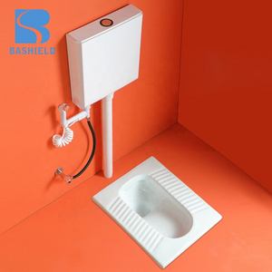 Hot Sale Bathroom Ceramic Sanitary Ware Public Squat Pan