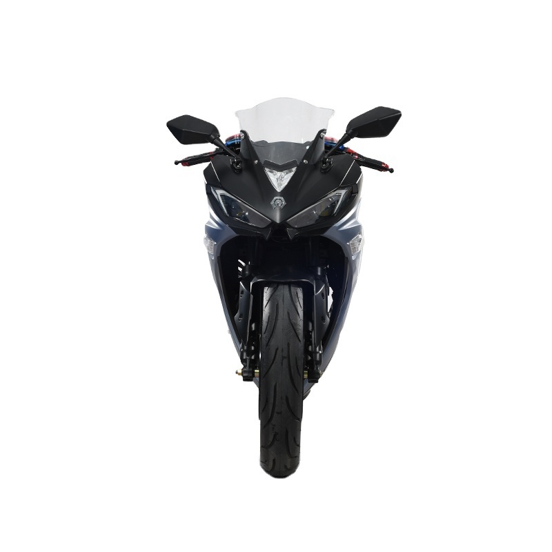 Powerful and super performance electric motorcycle with 72V 8000W mid motor single swing arm