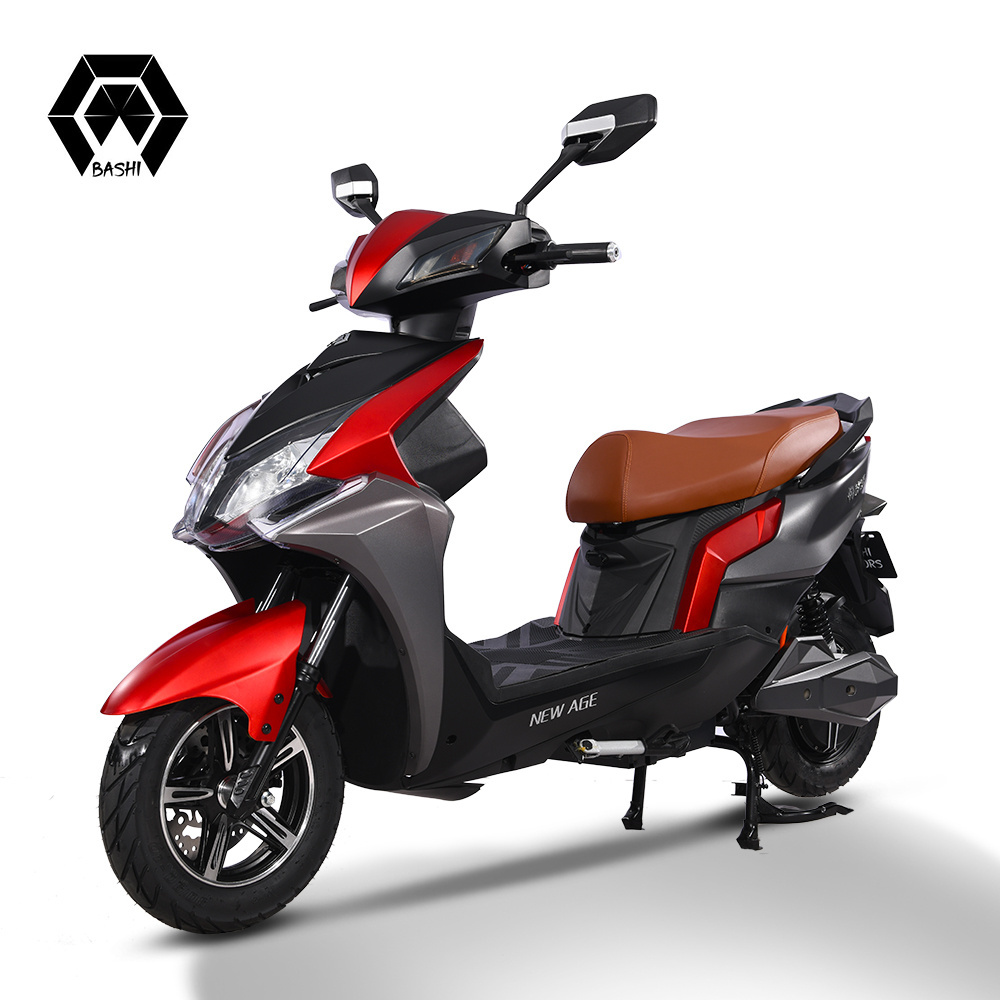 2000w 72v 20ah Gas Scooter 65km/h Long Range Electric Motor Scooter Motorcycle For Adult