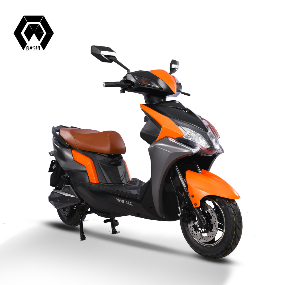 2000w 72v 20ah Gas Scooter 65km/h Long Range Electric Motor Scooter Motorcycle For Adult