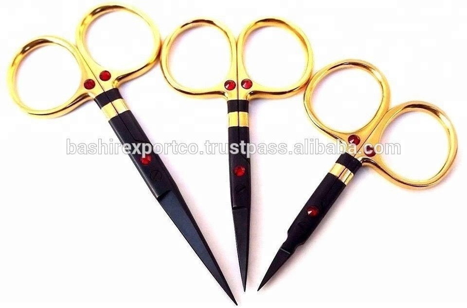 Fly Fishing Tying Scissors Arrow Scissors Stainless Steel Fly Tying Tools fishing scissors