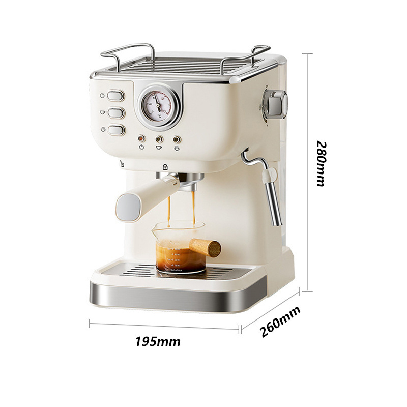 Coffee machine Commercial Italian semi-automatic high pressure concentrated milk brewing coffee maker For Business Office Home