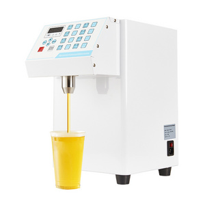 Syrup dispenser milk tea shop machine electric fructose machine  Fructose quantizer Bubble tea syrup dispenser