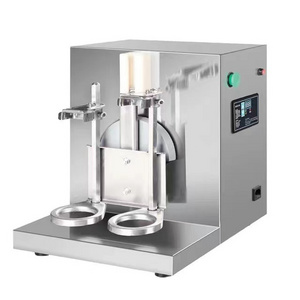 Double-headed timing shaker milk tea shop stainless steel commercial multi-function shaker shaker cup bubble tea shaking machine