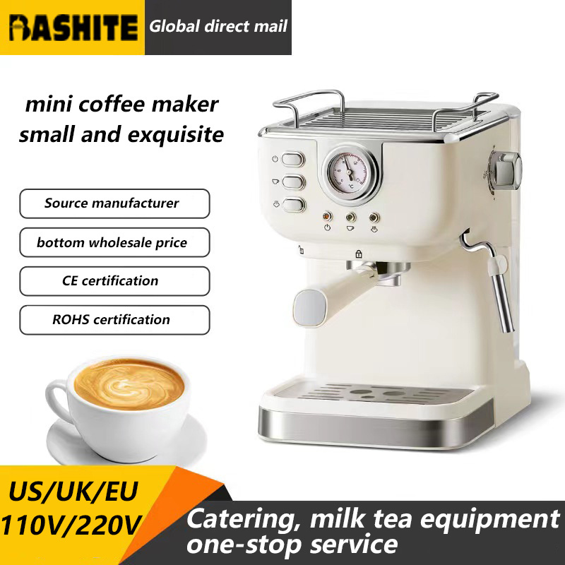 Coffee machine Commercial Italian semi-automatic high pressure concentrated milk brewing coffee maker For Business Office Home