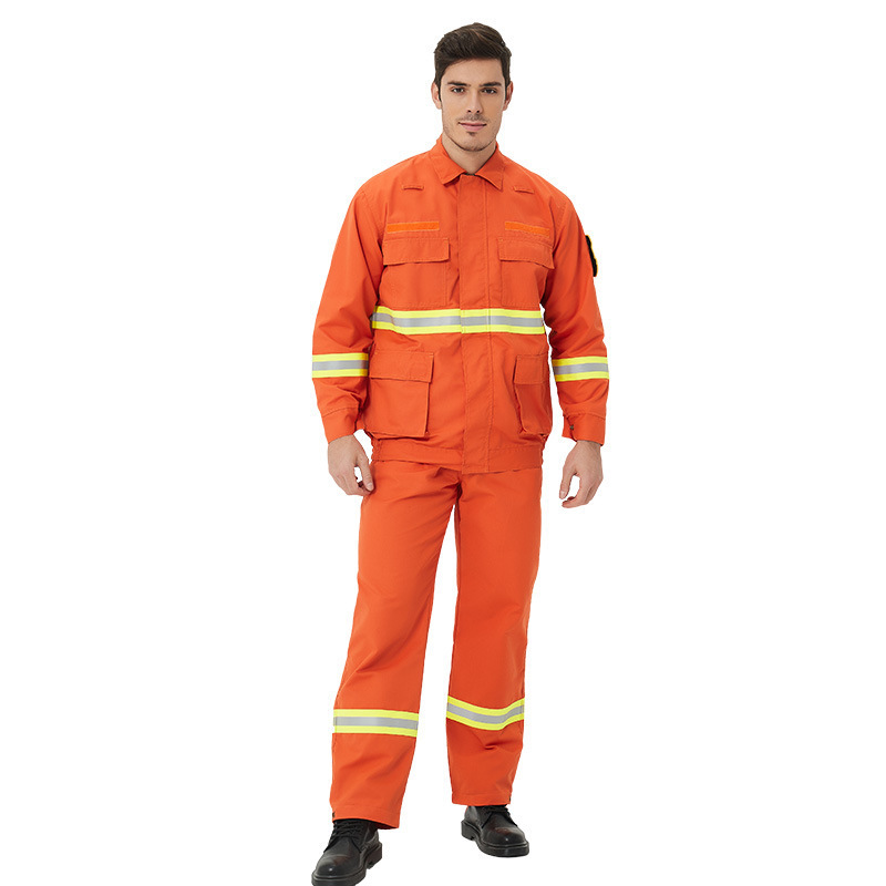 Man Industrial Mining High Vis Workwear Fire Resistant Overall Reflective Work Jacket Clothes Wear Winter Waterproof