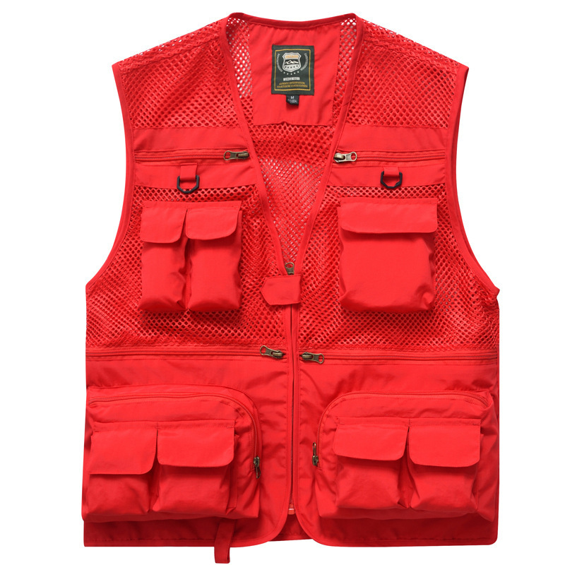 Veste De Chasse Polyester Africain Vest Men Clothing For Hunter Custom Mesh Wearable String Vest