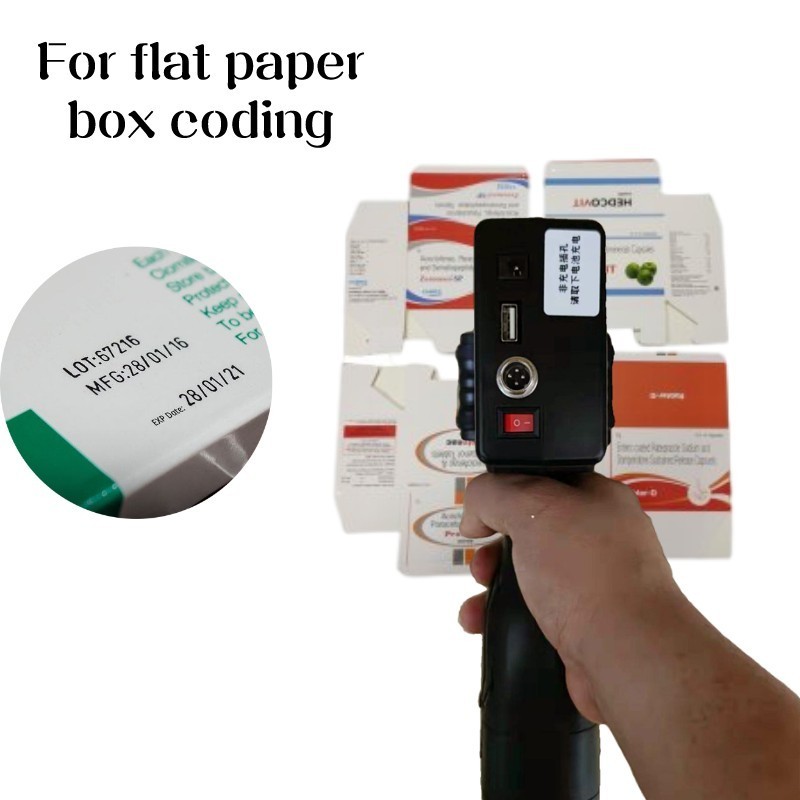 The New Listing 600Dpi 127Mm Cardboard Ink Cartridge For Handheld Inkjet Printer Guangzhou