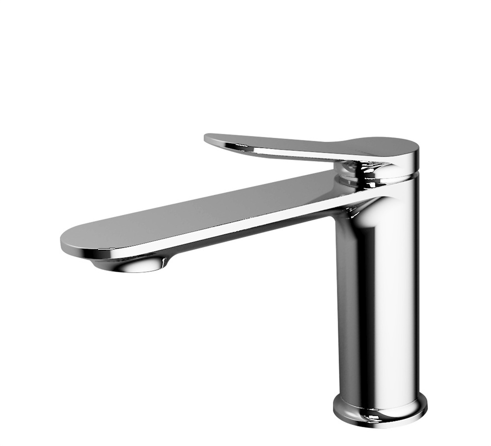 Best Selling Economic Brass Material Cold Hot Mixer Tap Gold Deck Mount Bathroom Basin Faucet