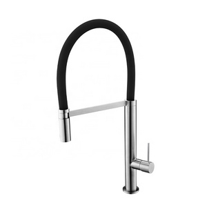 Wholesale hot sale modern Zinc Chrome pull out chrome kitchen sink faucet