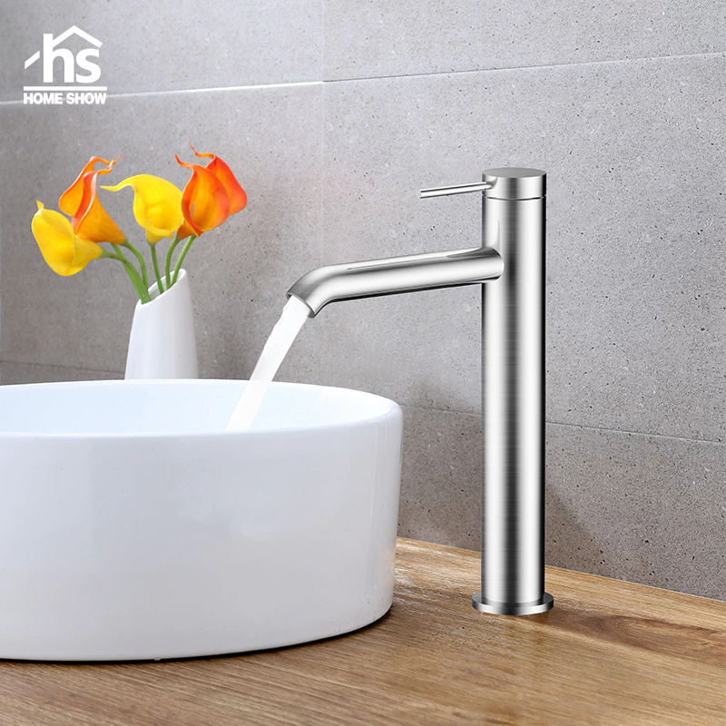 High Quality Low Price Smart Water Mixer Small Zinc Single Handle Italian Chrome Bathroom Faucet