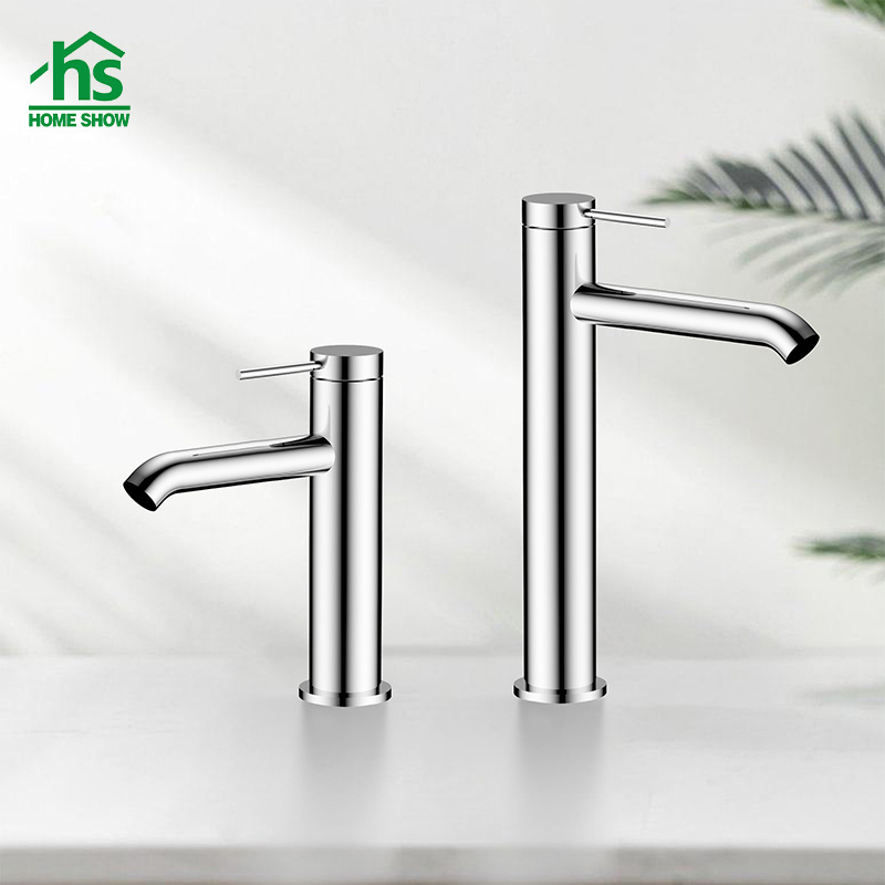 Luxury Design Home Use Kids Water Tap Sink Mixer Brass Chrome lavatory Vanity Bathroom Faucet