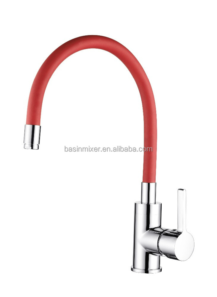 multicolor food grade flexible silicone hose black color kitchen faucet