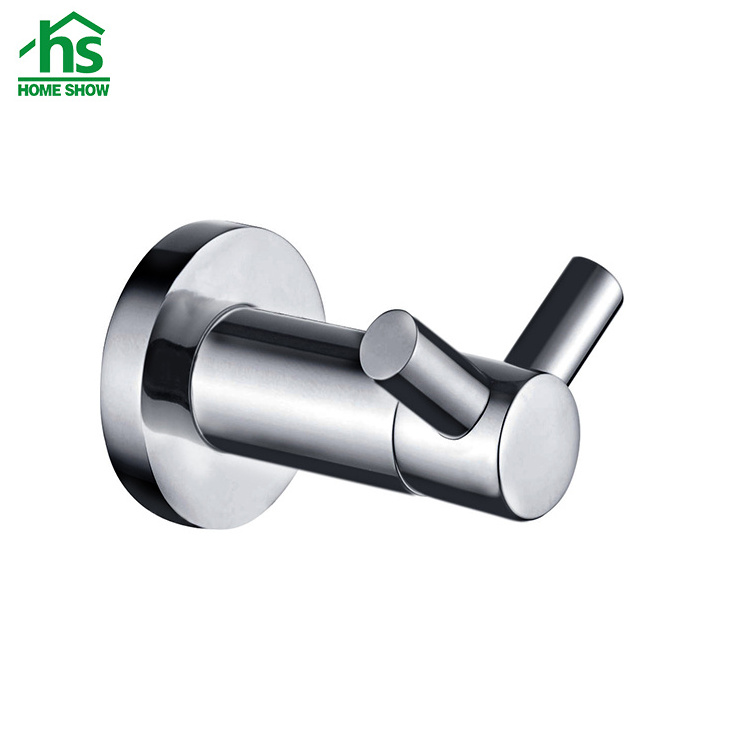 Round design brass stainless steel chrome bathroom toilet accessories set