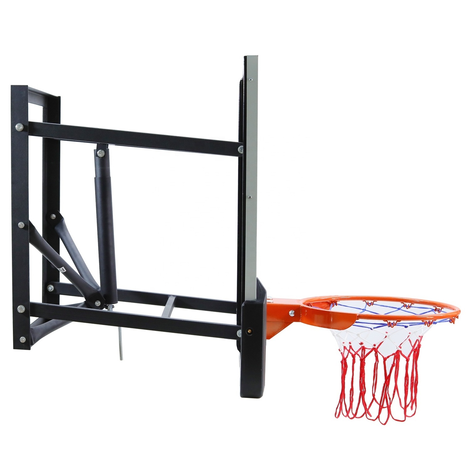 S030 Customizable Outdoor Basketball Board Adjustable Wall Mount Basketball Hoop